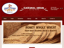 Tablet Screenshot of greatharvestclackamas.com